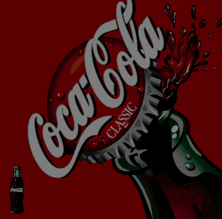El panel CocaCola